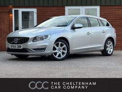 Silver Used 2014 Volvo V60 SE Lux Estate | £10,995 (Fair price)