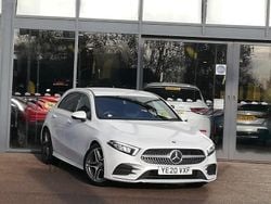 White Used 2020 Mercedes A180 Executive Hatchback | £17,698 (Fair price)