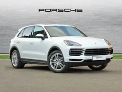 Carrara white metallic Used 2019 Porsche Cayenne SUV | £43,900 (Super price)