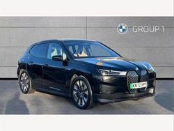 Black sapphire metallic paint Used 2022 BMW iX Sport Line SUV | £36,350 (Fair price)