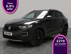 Black Used 2021 VW T-Roc Black Edition SUV | £19,785 (Fair price)