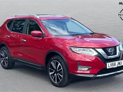 Red Used 2018 Nissan X-Trail Tekna SUV | £11,549 (Fair price)