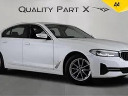 White Used 2020 BMW 520 Sedan | £17,480 (Good price)