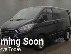 Black Used 2021 Ford Transit Custom Limited Van | £13,990 (Good price)
