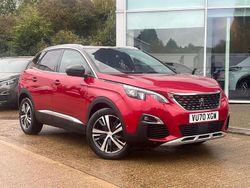 Red Used 2020 Peugeot 3008 GT-line Hatchback | £15,295 (Fair price)