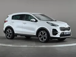 White Used 2021 Kia Sportage GT-Line SUV | £18,998 (Fair price)