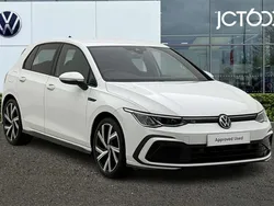 White Used 2023 VW Golf VIII R-line Hatchback | £20,062 (Fair price)
