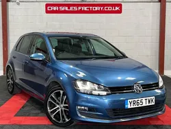 Blue Used 2015 VW Golf VII GT Hatchback | £6,795 (Good price)