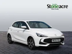 White New 2025 MG MG3 SE Hatchback | £15,295 (Good price)