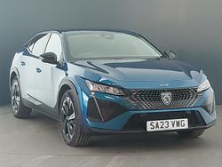 Blue Used 2023 Peugeot 408 Allure Premium Hatchback | £18,498 (Fair price)
