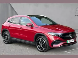 Red Used 2021 Mercedes EQA300 AMG Line Premium SUV | £26,054 (Fair price)