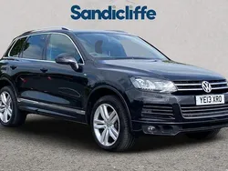 Black Used 2015 VW Touareg R-line SUV | £16,227 (Super price)