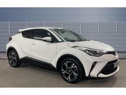 White Used 2023 Toyota C-HR Design SUV | £20,493 (Fair price)