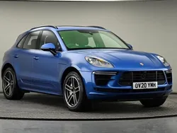 Sapphire blue Used 2020 Porsche Macan Turbo SUV | £42,150 (Super price)