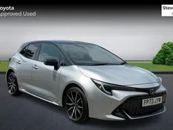 Silver Used 2023 Toyota Corolla Sport Hatchback | £24,996 (A bit pricey)