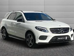 Polar white Used 2018 Mercedes GLE350 AMG Estate | £26,150 (Fair price)