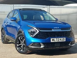 Blue Used 2022 Kia Sportage 4 SUV | £25,998 (Fair price)