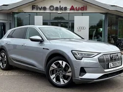Silver Used 2019 Audi e-tron Advanced SUV | £19,990 (Good price)