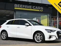 White Used 2022 Audi A3 Sportback e-tron Sport Sedan | £16,950 (Fair price)