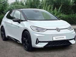 Glacier white with solid black roof Used 2025 VW ID.3 GTX Hatchback | £32,495