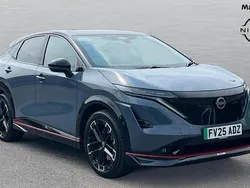 Two tone stealth grey/pearl black roof Used 2025 Nissan Ariya Nismo SUV | £46,756