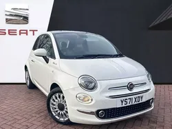 White Used 2021 Fiat 500 Dolcevita Hatchback | £8,180 (Good price)