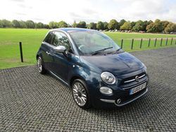 Blue Used 2015 Fiat 500 Lounge Hatchback | £4,995 (A bit pricey)