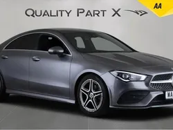 Grey Used 2020 Mercedes CLA180 AMG line Sedan | £17,875 (Good price)