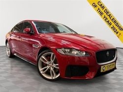 Red Used 2016 Jaguar XF S Sedan | £15,499 (Fair price)