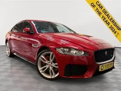 Red Used 2016 Jaguar XF S Sedan | £15,499 (A bit pricey)