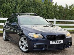 Blue Used 2011 BMW 528 M Sport Estate | £7,495