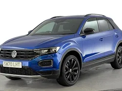 Blue Used 2021 VW T-Roc Black Edition SUV | £18,120 (Good price)