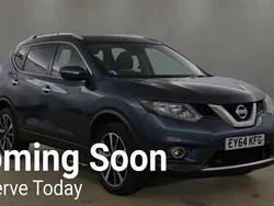Blue Used 2015 Nissan X-Trail N-TEC SUV | £6,949 (Fair price)