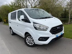 White Used 2021 Ford Transit Custom Limited Van | £17,890 (Expensive)
