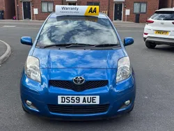 Blue Used 2010 Toyota Yaris Hatchback | £3,150 (Fair price)