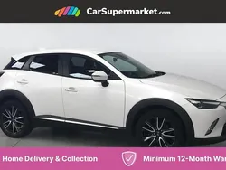 White Used 2017 Mazda CX-3 Inclusive SUV | £9,497 (Fair price)
