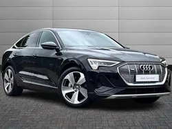 Mythos black Used 2020 Audi e-tron S-Line SUV | £28,695 (A bit pricey)