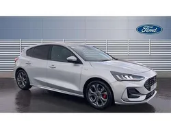 Silver Used 2023 Ford Focus ST-Line Hatchback | £16,995 (Fair price)