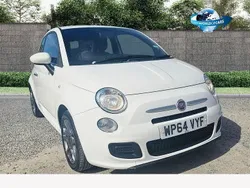 White Used 2014 Fiat 500 S Hatchback | £3,225 (Fair price)