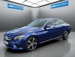 Blue Used 2020 Mercedes C220 Sport Edition Sedan | £21,399 (Fair price)