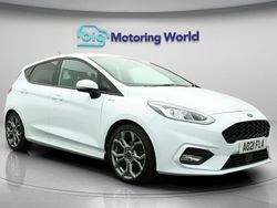White Used 2021 Ford Fiesta ST-Line Hatchback | £10,200 (Fair price)
