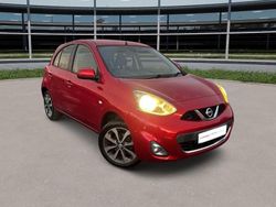 Red Used 2013 Nissan Micra Tekna Hatchback | £5,445 (Fair price)