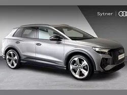 Grey Used 2024 Audi Q4 e-tron Black Edition SUV | £37,000