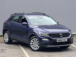 Blue Used 2019 VW T-Roc SE SUV | £13,295 (Fair price)