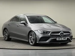 Mountain gray metallic finish Used 2020 Mercedes CLA200 AMG line Coupe | £21,500 (Fair price)