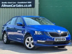 Blue Used 2018 Skoda Octavia SE Technology Hatchback | £10,195 (Fair price)