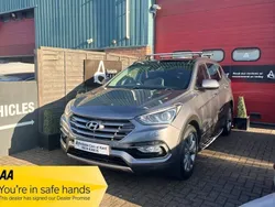 Grey metallic Used 2017 Hyundai Santa Fe Edition SUV | £11,495 (Fair price)