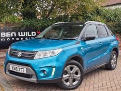Turquoise Used 2018 Suzuki Vitara SZ-T Hatchback | £9,490 (Fair price)