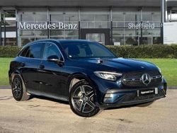 Blue Used 2024 Mercedes GLC300e AMG line SUV | £39,785 (Good price)