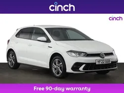 White Used 2022 VW Polo R-line Hatchback | £16,449 (A bit pricey)
